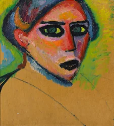 Gesicht einer Frau